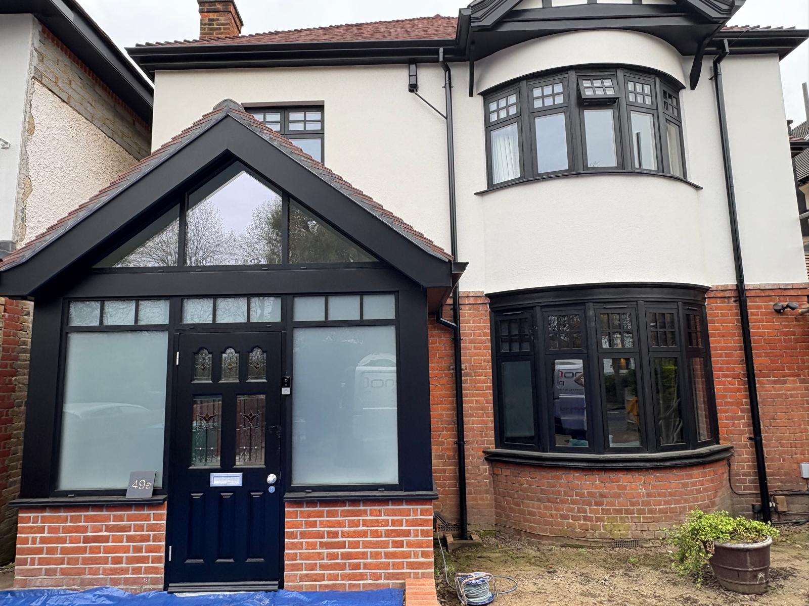 External silicone textured render project